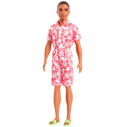 Barbie Fashionista Muñeco Ken Traje de Flores
