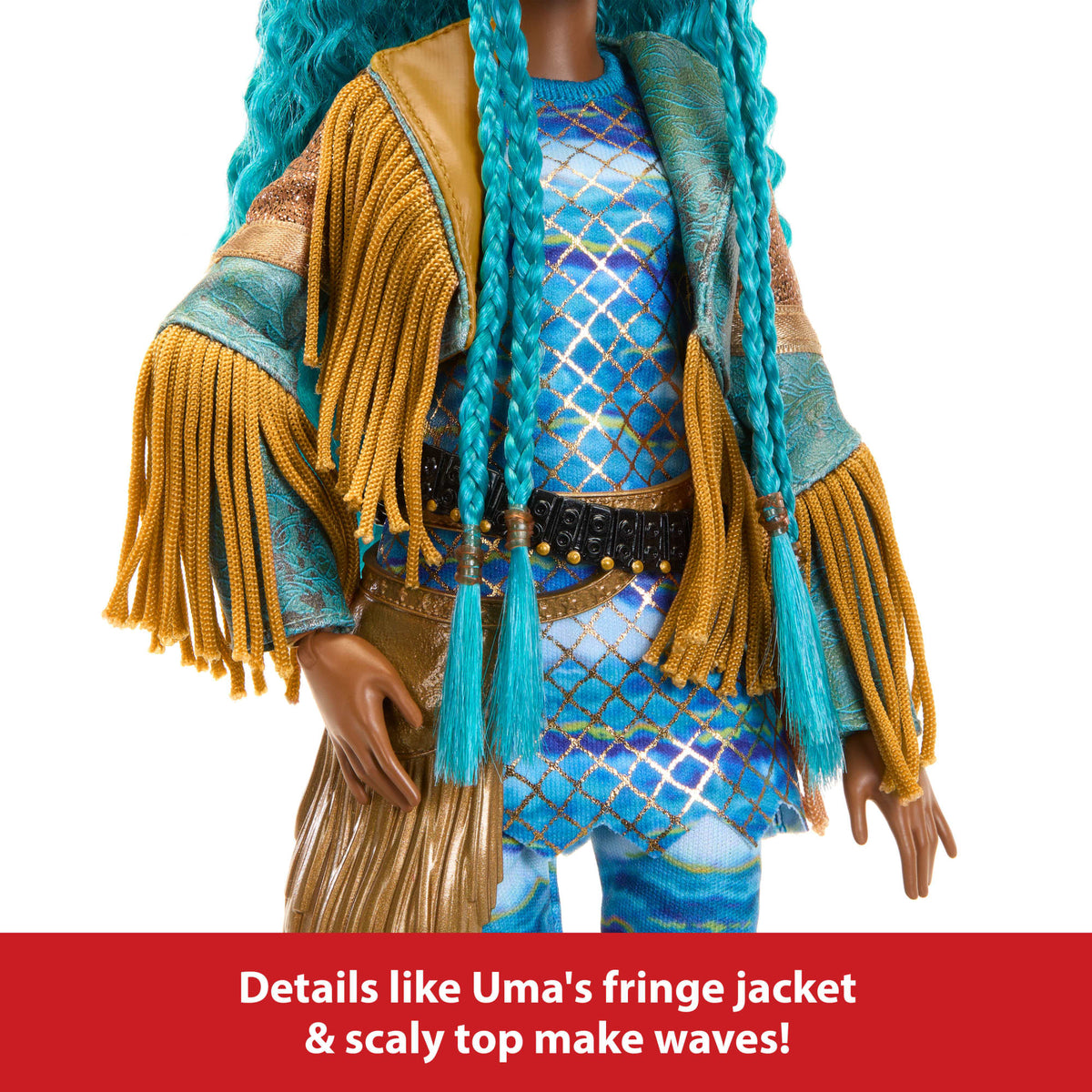Disney Descendants: The Rise Of Red Fashion Doll & Accessory - Uma, Daughter Of Ursula